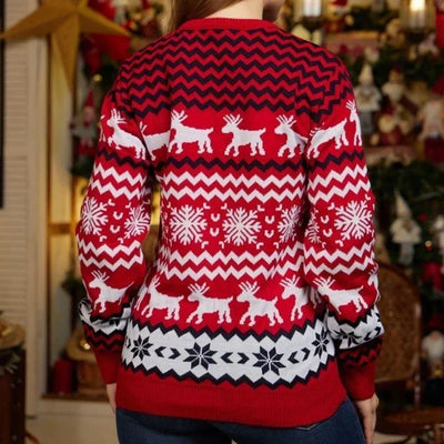 Alicia | Pull de Noël coloré