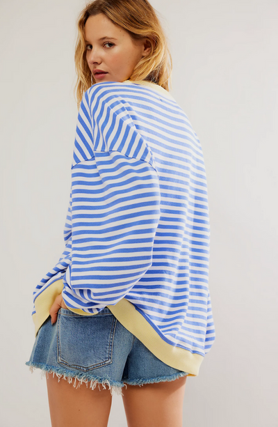 Dariela | Pull rayé surdimensionné