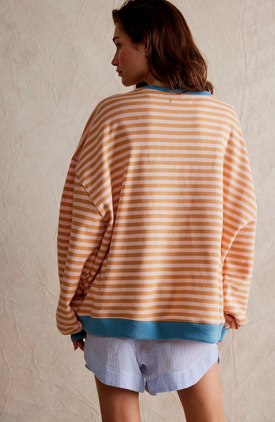 Dariela | Pull rayé surdimensionné