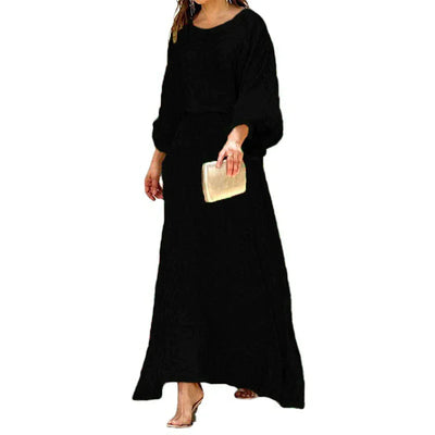 Colette | Robe longue imprimée et confortable
