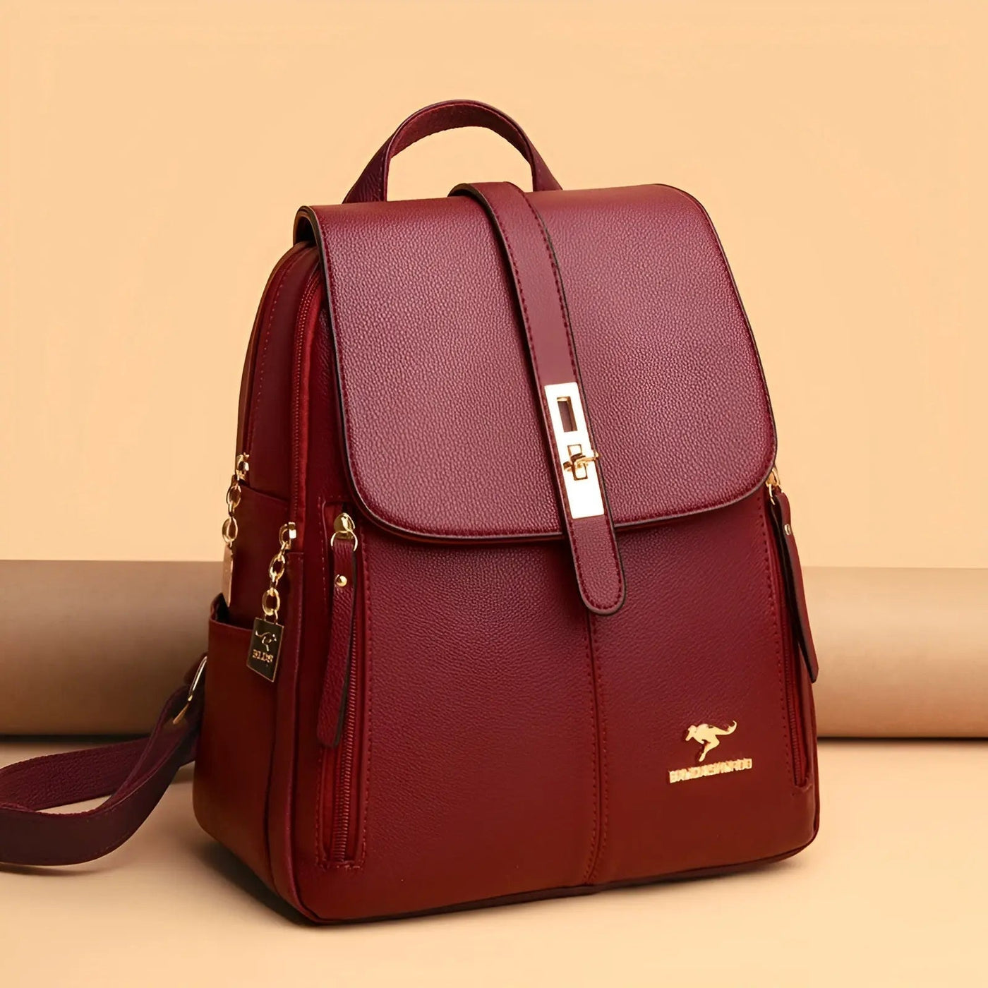 Sac à Dos Femme - Cuir Élégant et Pratique-5