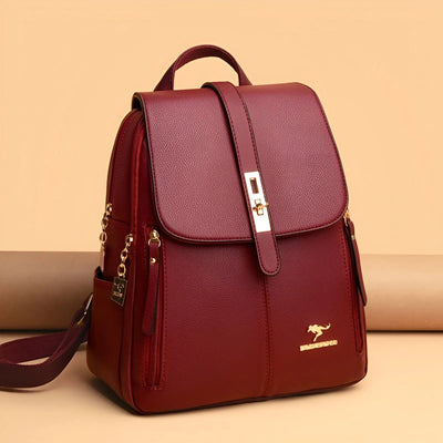 Sac à Dos Femme - Cuir Élégant et Pratique-5