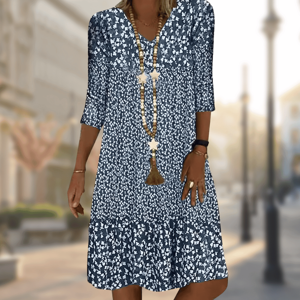 Robe Solara Longue Femme - Élégante et Confortable en Tissus de Haute Qualité-1