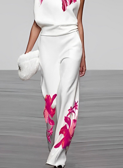 Frida | Ensemble top et pantalon élégant