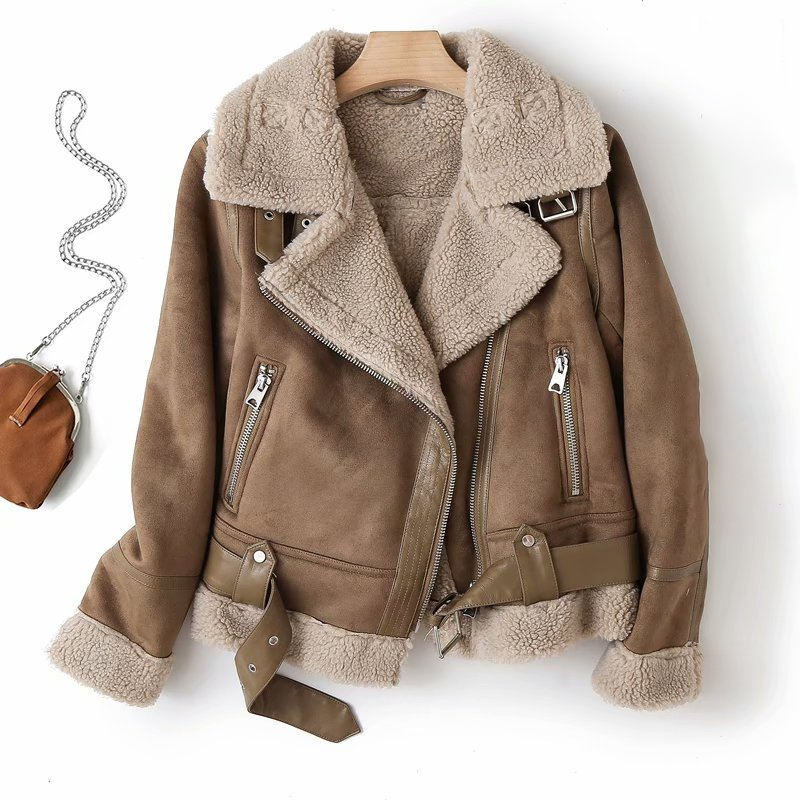 Camille | Veste en Cuir Femme-1