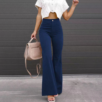 Eila | Pantalon à jambe large élégant