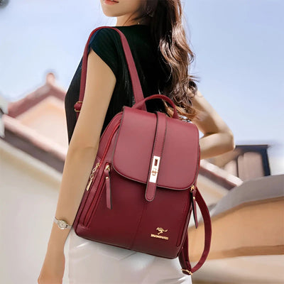 Variant image for Sac à Dos Femme - Cuir Élégant et Pratique-2
