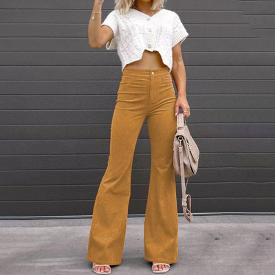 Eila | Pantalon à jambe large élégant