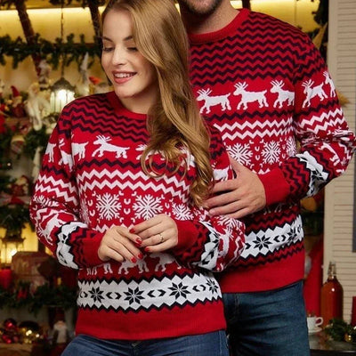 Alicia | Pull de Noël coloré