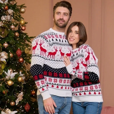 Alicia | Pull de Noël coloré