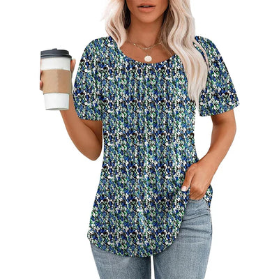 Variant image for T-Shirt Femme - Élégance d'Été Légère et Confortable-26
