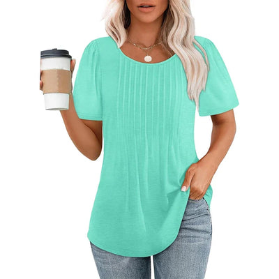 Variant image for T-Shirt Femme - Élégance d'Été Légère et Confortable-36
