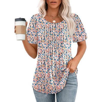 Variant image for T-Shirt Femme - Élégance d'Été Légère et Confortable-31