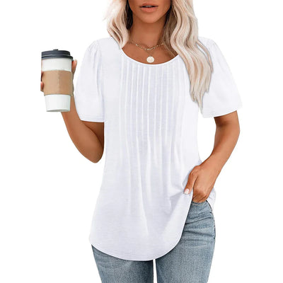T-Shirt Femme - Élégance d'Été Légère et Confortable-2