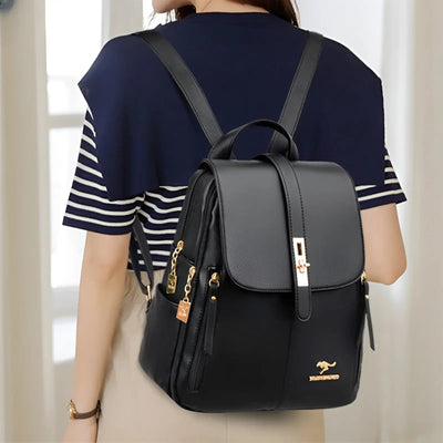 Variant image for Sac à Dos Femme - Cuir Élégant et Pratique-1